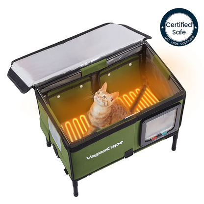 Omni-Climate Heated Cat House