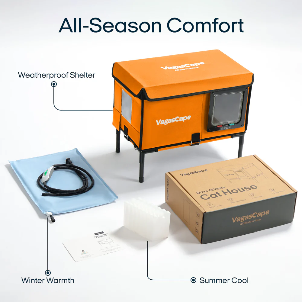 Omni-Climate Heated Cat House
